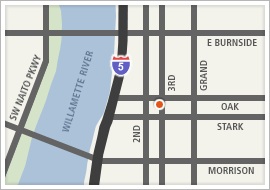 Map of 40 Frames neighborhood